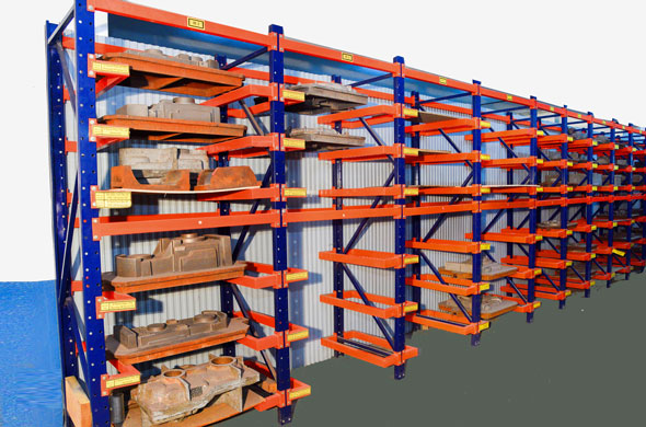 Pattern-storage-rack